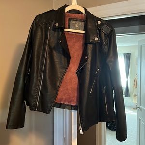 Leather jacket